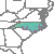 North Carolina First Frost Date Map