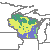Wisconsin First Frost Date Map