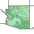 Arizona 2012 USDA Hardiness Zone Map