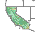 California 2012 USDA Hardiness Zone Map