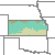 Kansas 2012 USDA Hardiness Zone Map