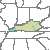 Kentucky 2012 USDA Hardiness Zone Map
