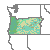 Oregon 2012 USDA Hardiness Zone Map