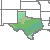 Texas 2012 USDA Hardiness Zone Map