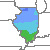 Illinois 1990 USDA Hardiness Zone Map