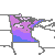Minnesota 1990 USDA Hardiness Zone Map