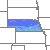 Nebraska 1990 USDA Hardiness Zone Map