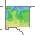 New Mexico 1990 USDA Hardiness Zone Map