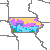 Iowa Heat Zones Map