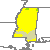 Mississippi Heat Zones Map