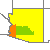 Arizona Drought Index Map