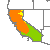 California Drought Index Map