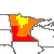 Minnesota Drought Index Map