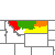 Montana Drought Index Map