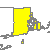 Rhode Island Drought Index Map