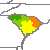 South Carolina Drought Index Map
