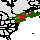 Interactive Betula populifolia Native Range Map