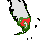 Interactive Bursera simaruba Native Range Map