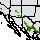Interactive Cupressus arizonica Native Range Map