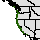 Interactive Myrica californica Native Range Map