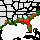 Interactive Persea borbonia Native Range Map